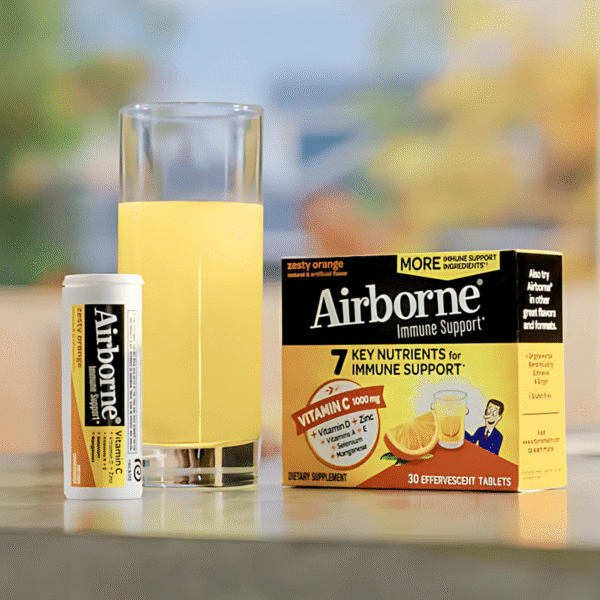 Airborne Effervescent Tablets – Zesty Orange - Image 11